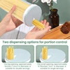 PP Tall Food Storage Spaghetti Noodle Pasta Container With Locking Lid Clear Dry Food Durable Easy To Use 27.5 X 8.5Cm 2