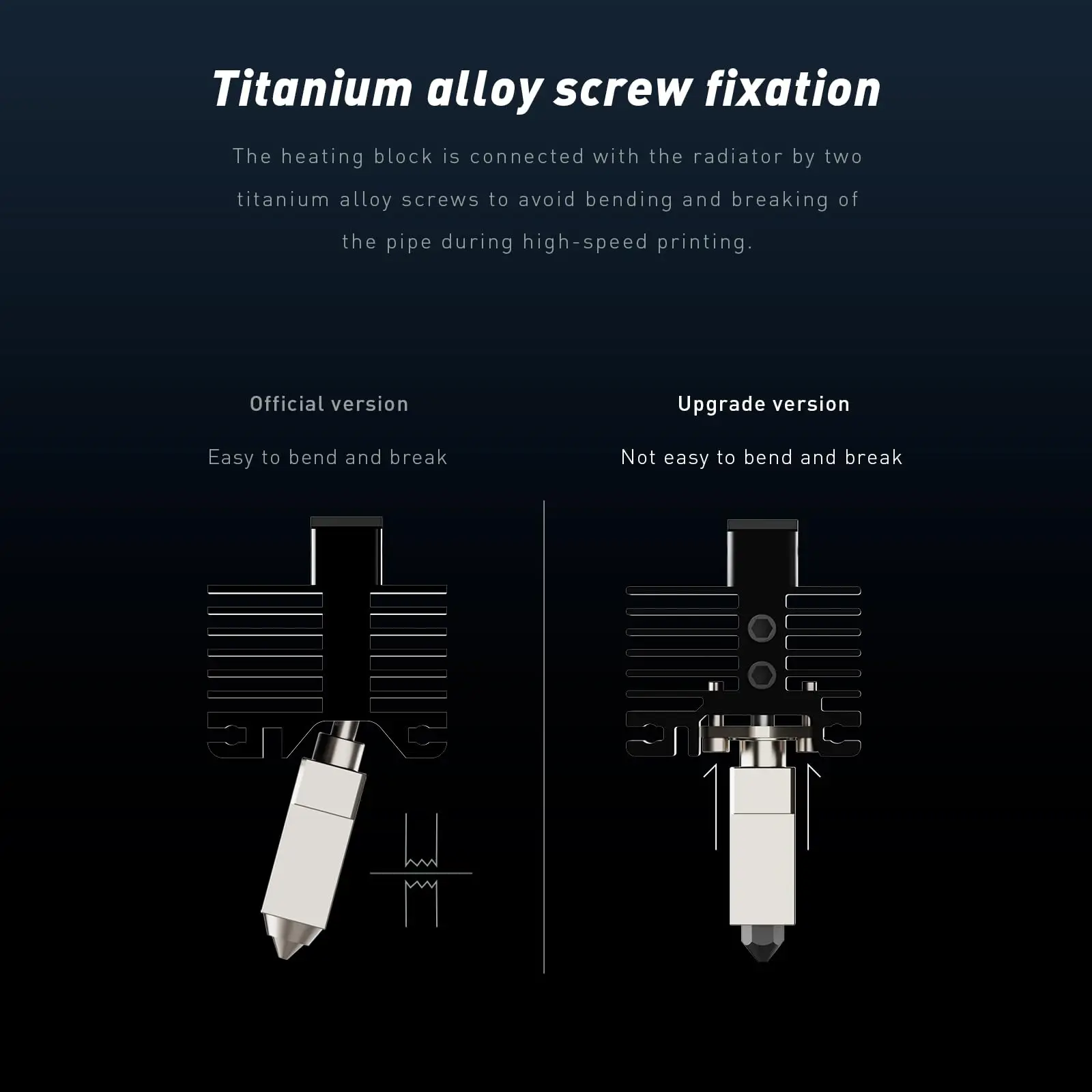 Bambu lab hotend 깍지 업그레이드 hotend CHT 깍지 경화 강철 깍지 500 °C, Bambu lab x1c hotend P1P 도금 구리
