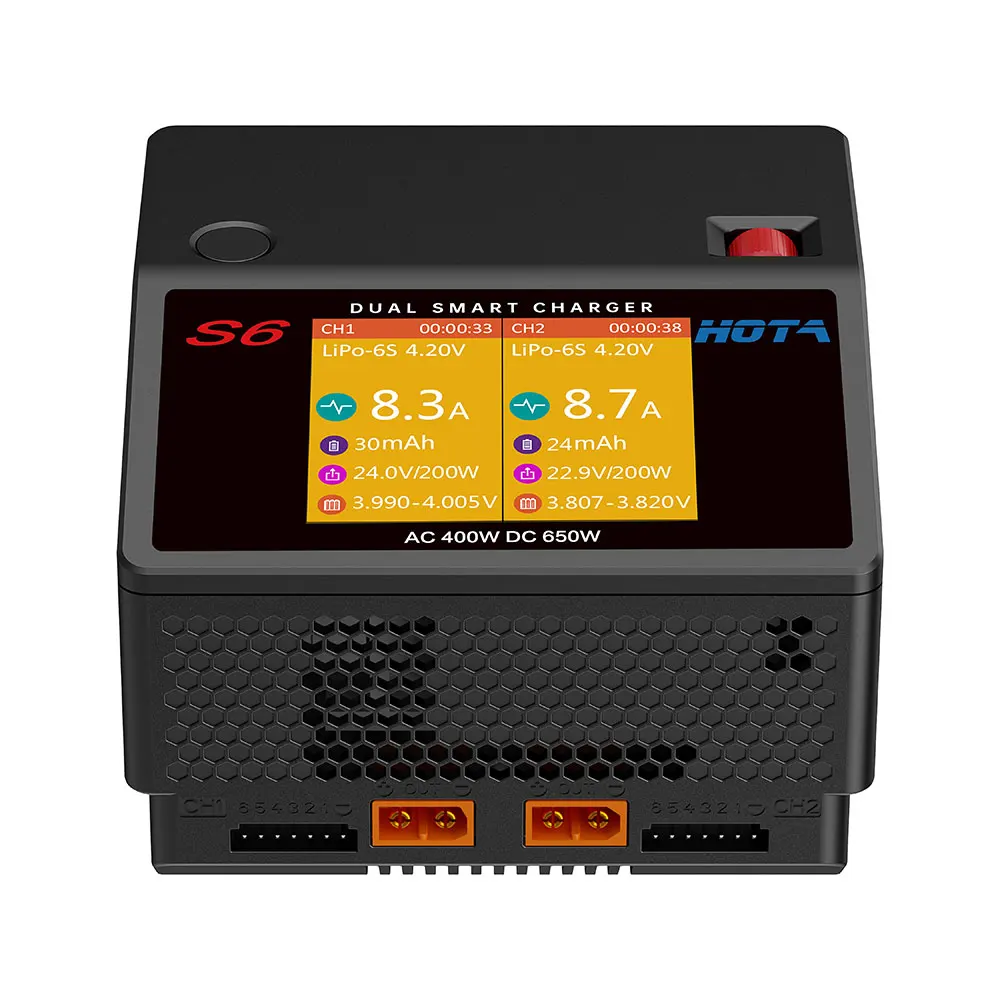 超歓迎】 HOTA S6 AC400W DC650W コンパクト2ポート急速充電器 fawe.org