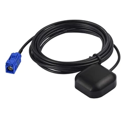 Vehicle Active GPS Navigation Antenna Fakra C Blue Car Antenna for Ford Dodge RAM GM Chevrolet GMC Jeep -BMW -Audi
