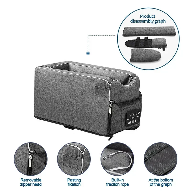 Center Console Dog Seat 5 Center Console Dog Seat 5