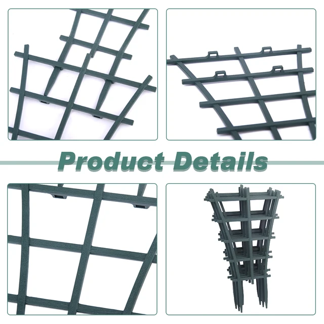 Mászó Szőlő Sötétzöld Virág Cserepes Mini Termesztési Növényi Rács Kert - Image 5