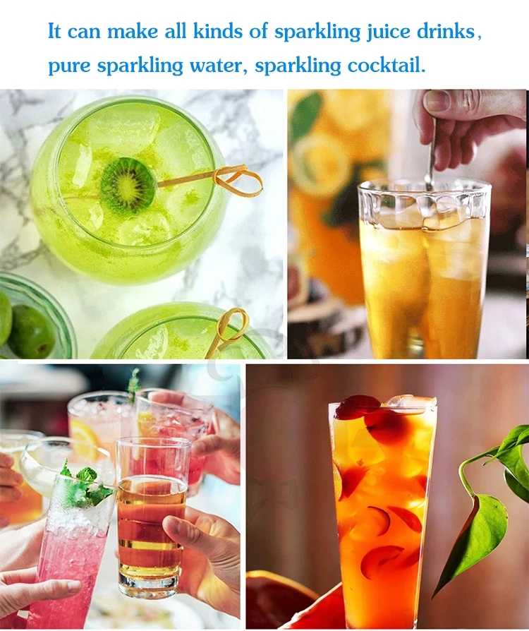 ITOP SWM-1 Sparkling Water Maker 1L Bottle Capacity Kinds of Sparkling Juice Drinks Pure Water Cocktail