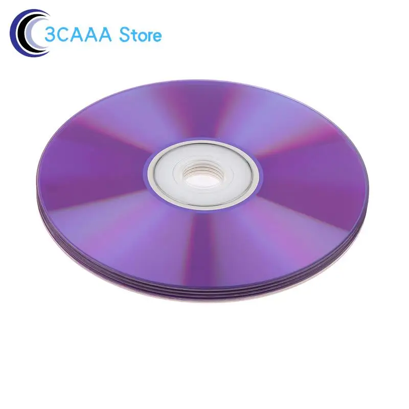 5Pcs DVD Drives Blank DVD + R CD Disk 8.5GB 8X Bluray Write Once Data Storage Empty Recordable Media Compact recordable compact disc blank blu ray disc blank recordable disc