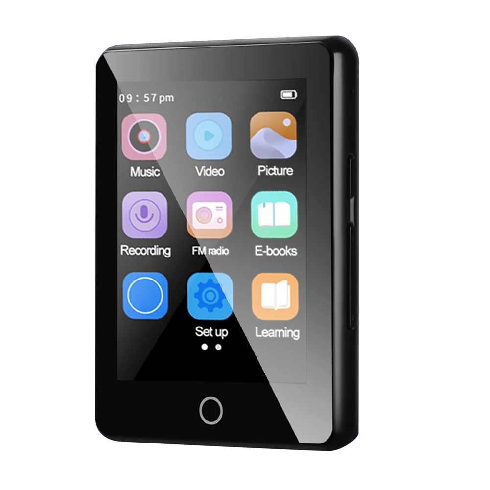 4/8/16/32GB Portable Music Player HIFI Sound Quality Music MP3 MP4 Player 2.5inch Full Touch Screen Support FM Radio/E-Book