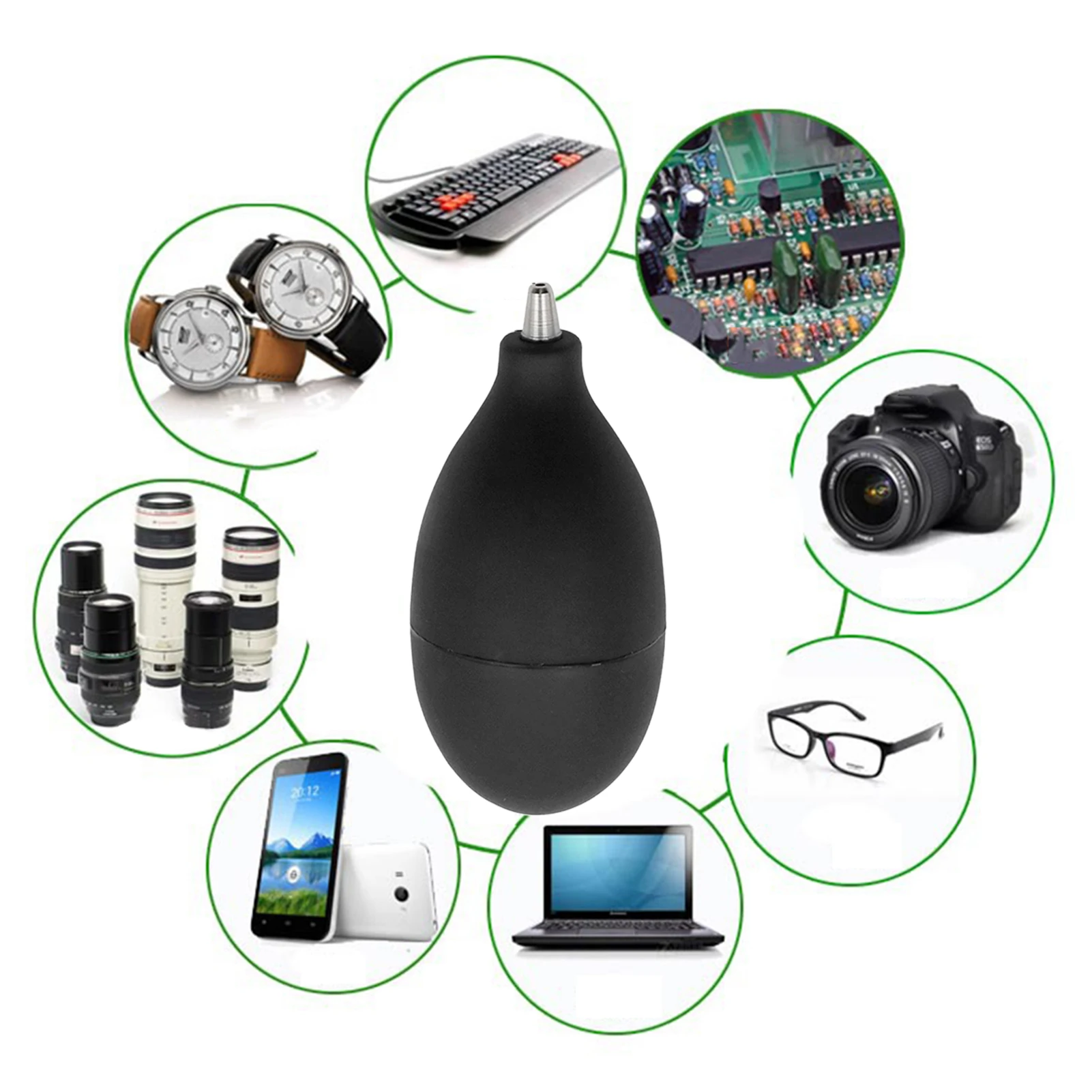 Dust Blower Super Strong Blowing Pump Clean Dust Air Blower Camera Lens Phone Computer PC Air Duster Cleaning Remover