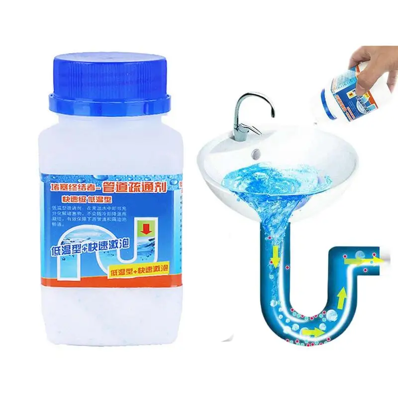 

Pipe Dredging Agent Powerful Sink And Drain Cleaner Powder Agent Odor Removal Deodorant For Kitchen Bathroom