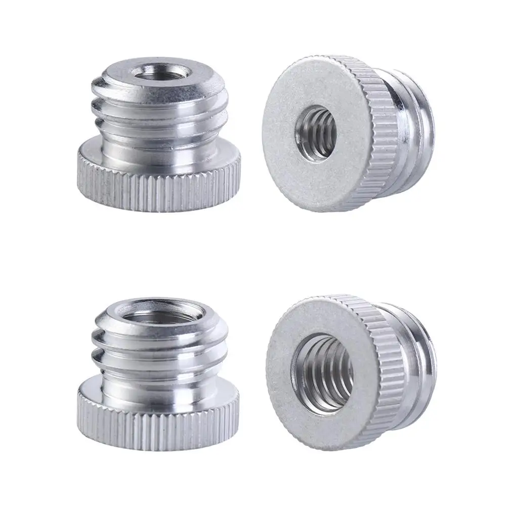 5/8-Inch Male Tripod Mount Adapter 1/4-Inch Female Screw Adapter Conversion Camera Tripod Screw Camera Accessories