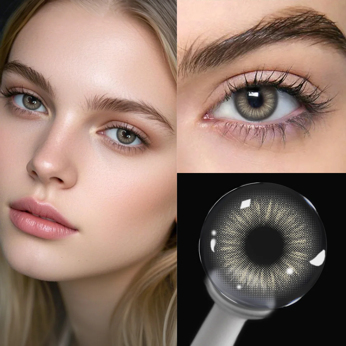Lalens Trendy Beauty Lenses - Natural Colored Contacts for Daily Wear & Casual Elegance