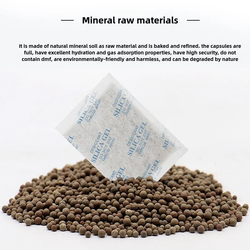 2/5/10/20/30g Desiccant Mineral Environmental Protection Bead Bag Electronic Machinery Industry Moisture-proof Agent 4