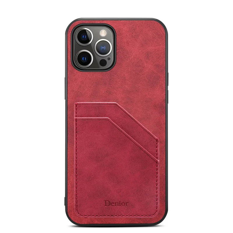 Denior Shockproof Card Slot Phone Case