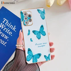 Vlinder Luxe Electroplated Siliconen Telefoonhoes – Elegante en Duurzame Bescherming
