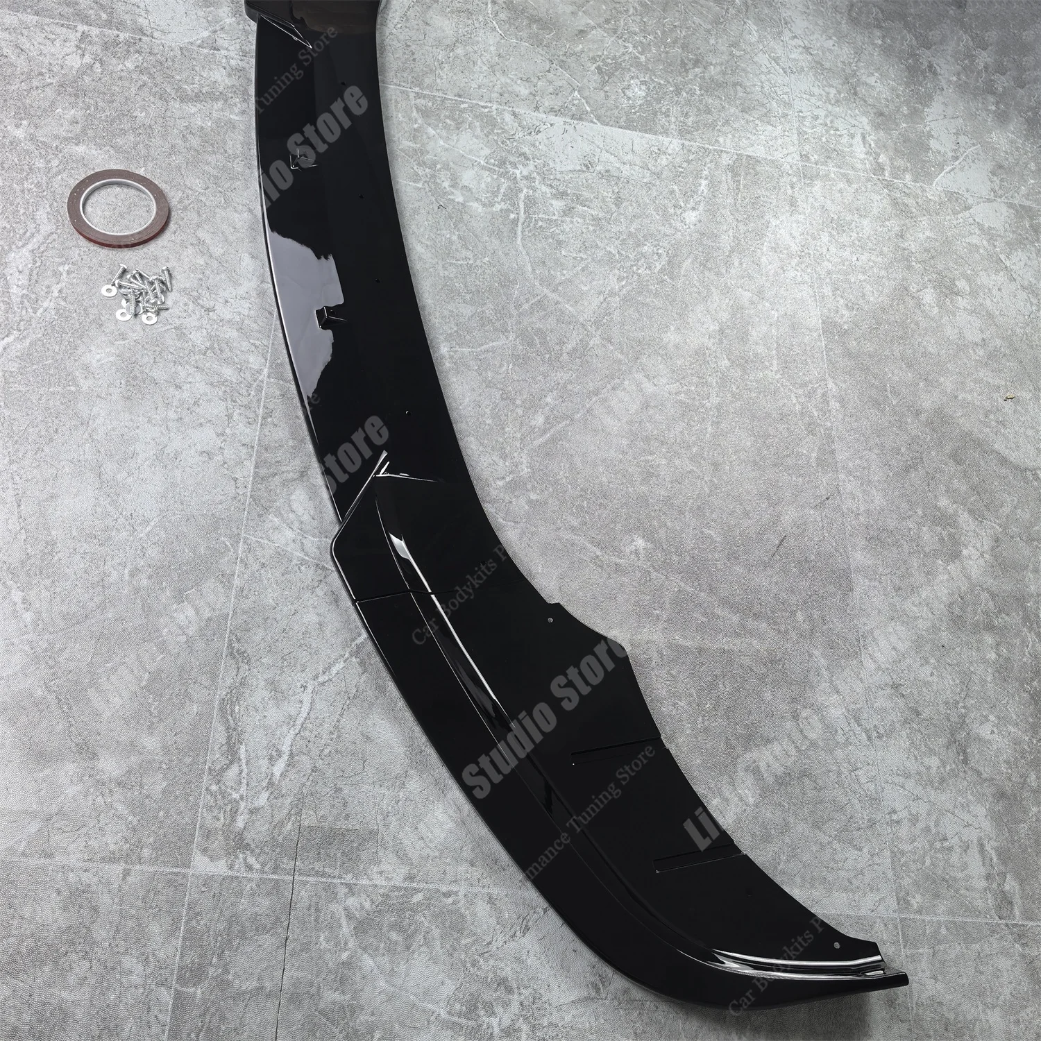 BMW 5 그란 투리스모 F07 GT 2009-2017 520i 520d 530i 530d 535i 535d 550i 바디킷 튜닝용 ABS 프론트 범퍼 립 스포일러 스플리터