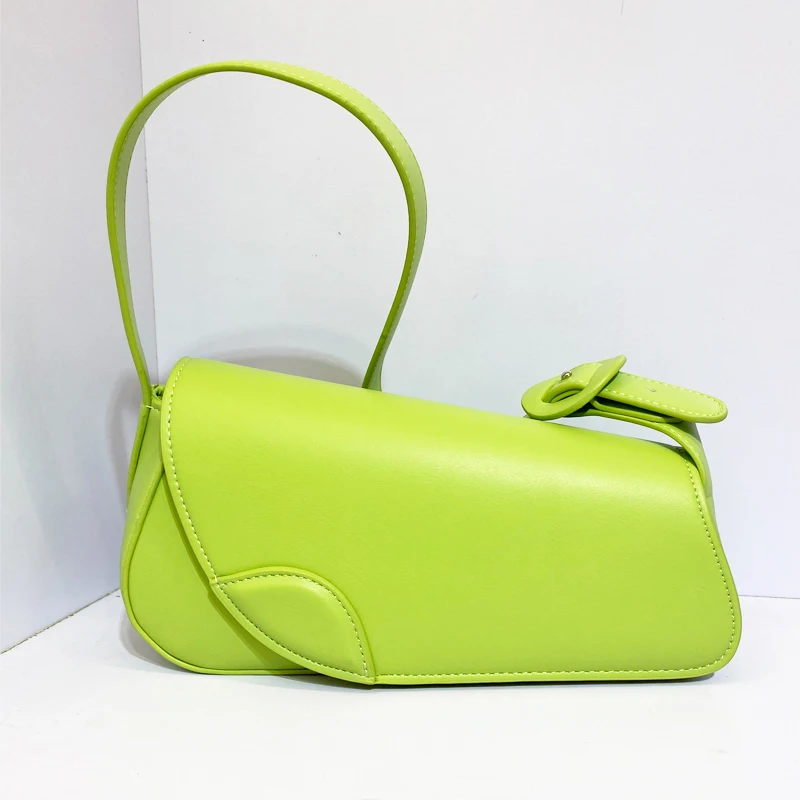 

Underarm Bag Irregular Design Contrast Color Luxury Designer Handbag For Women 2023 New Fashion High Quality Shoulder Bag