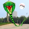 Large 8/15m Snake /Power Cobra  Kite Animal Wind Kites Outdoor Fun For Children Adults With Hand Line Factory Wholesale 1