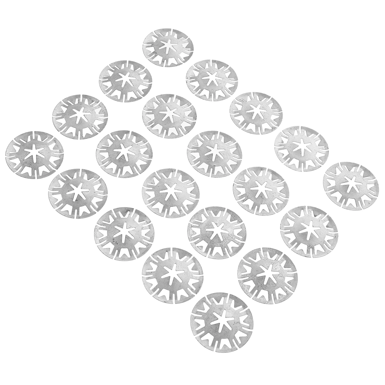 

100 Pcs Car Retainer Clips Insulation Cotton Cover Steel Heat Shield Fixing Base