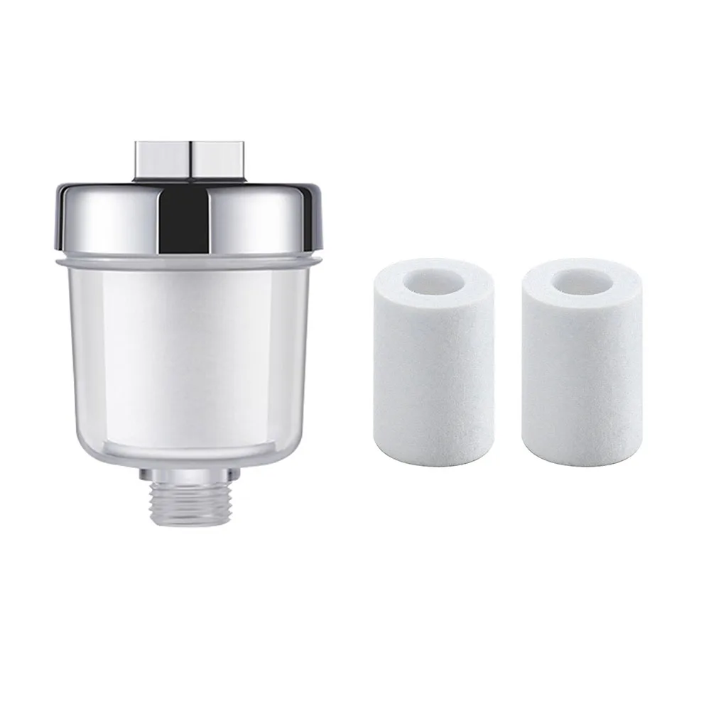 Description Picture 4 of itemBath Filter 5 Micron PP Cotton Filter Filtered Shower Head 3.5x2.4in Household Water Filter for Improving Skin Hair Nails Health