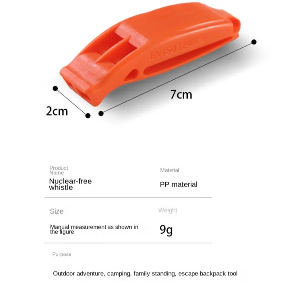1PC Outdoor Kayak Scuba Diving Rescue Emergency Safety Whistles Water Sports Outdoor Survival Camping Boating Swimming Whistle survival whistle sport whistle sports whistle