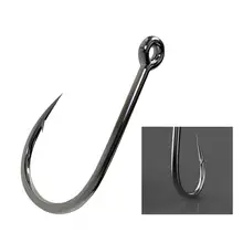 

Hot Sale 500pcs Fishing Hooks Set High Carbon Steel Barbed With Eye 2-12# Single Circle Carp Hook Fishing Tackle Accessories