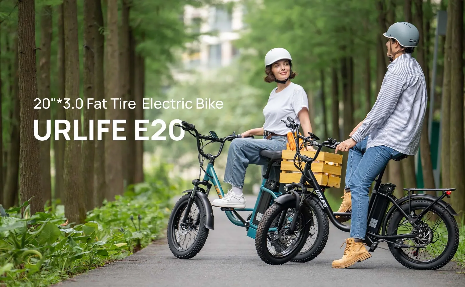 URLIFE E20 E-Bike für Erwachsene, 250W Motor, Elektrofahrrad, 48V 13AH, 20 Zoll Reifen, City-Commuter-Elektrofahrrad – Detail 3
