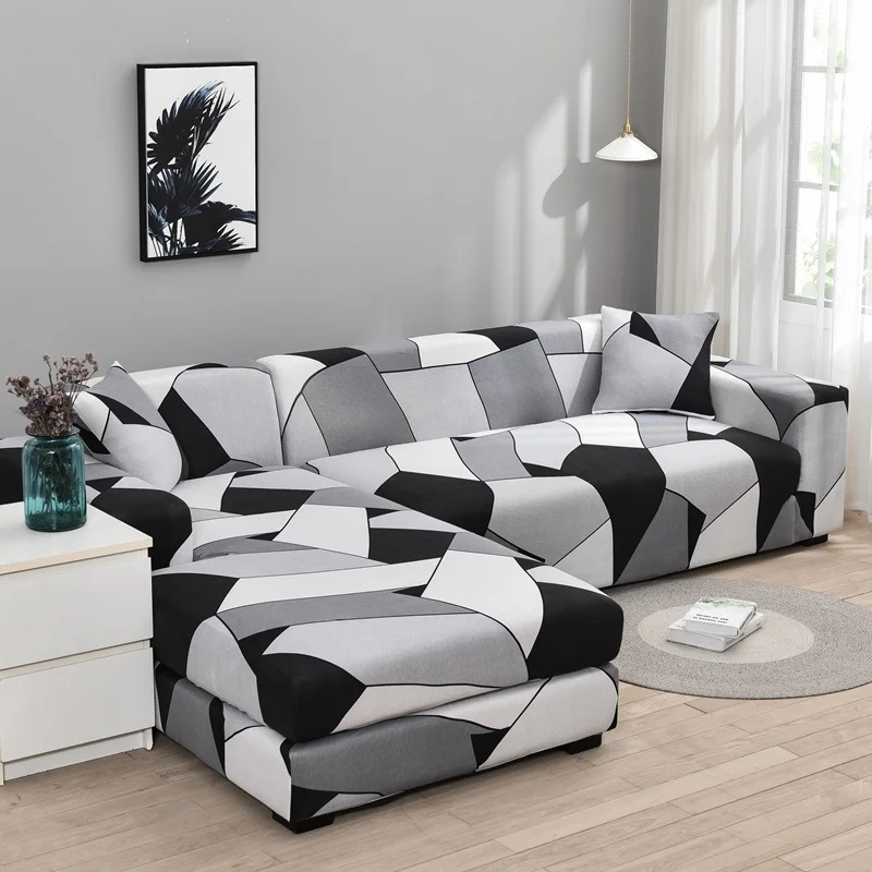 Elastic Sofa Covers for Living Room Stretch Slipcovers Couch Cover It Need Buy 2pcs Sofa Cover for L Shape Sectional Corner Sofa 6