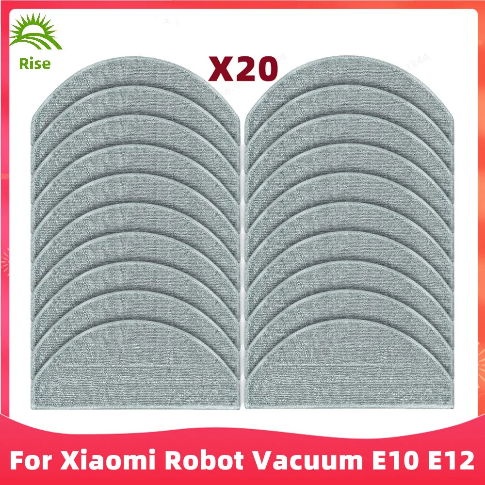 Laimaiou Accesorios compatibles con Xiaomi Robot Vacuum E12 Xiaomi Vacuum  E10 Robot Aspirador Piezas de repuesto 15 Packs 2 Cepillo principal, 4  Filtros, 6 Cepillos laterales, 3 Paños de fregona : : Hogar y  cocina