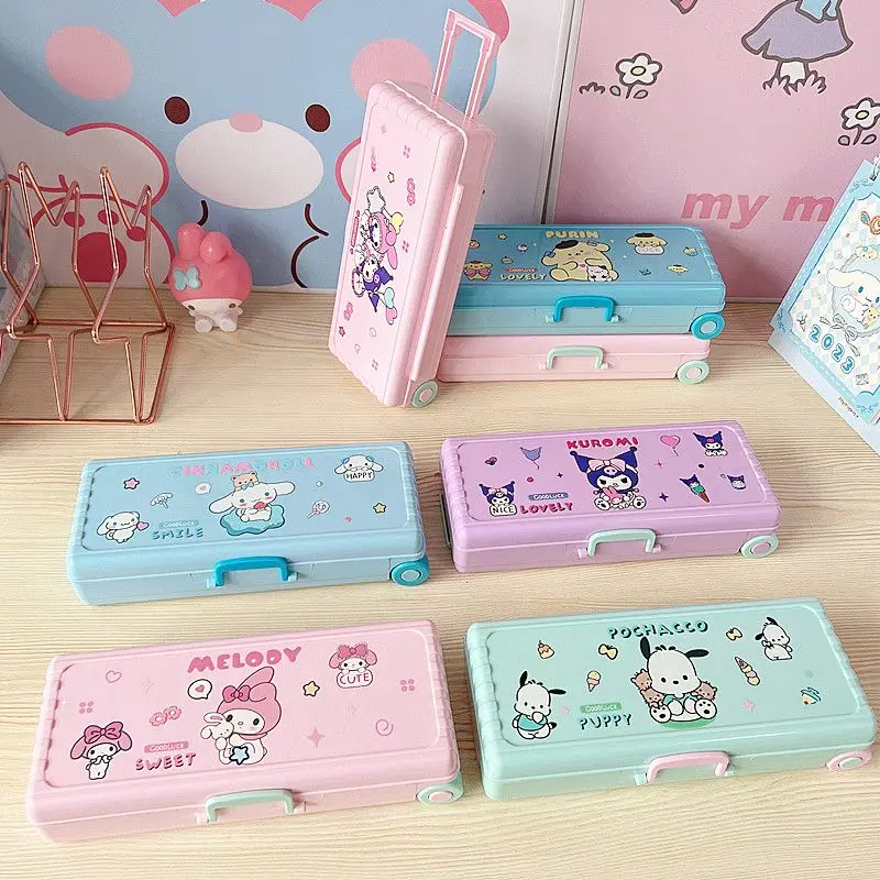 Hello Kitty Automatic Pencil Box Deluxe  Hello kitty, Pencil boxes, Hello  kitty items