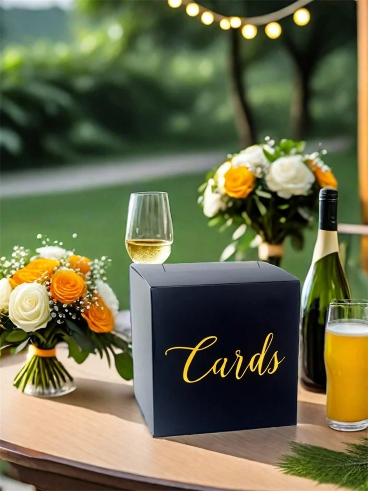 Gift Card Box 1pc With 10 Cards For Birthday Wedding Retirement