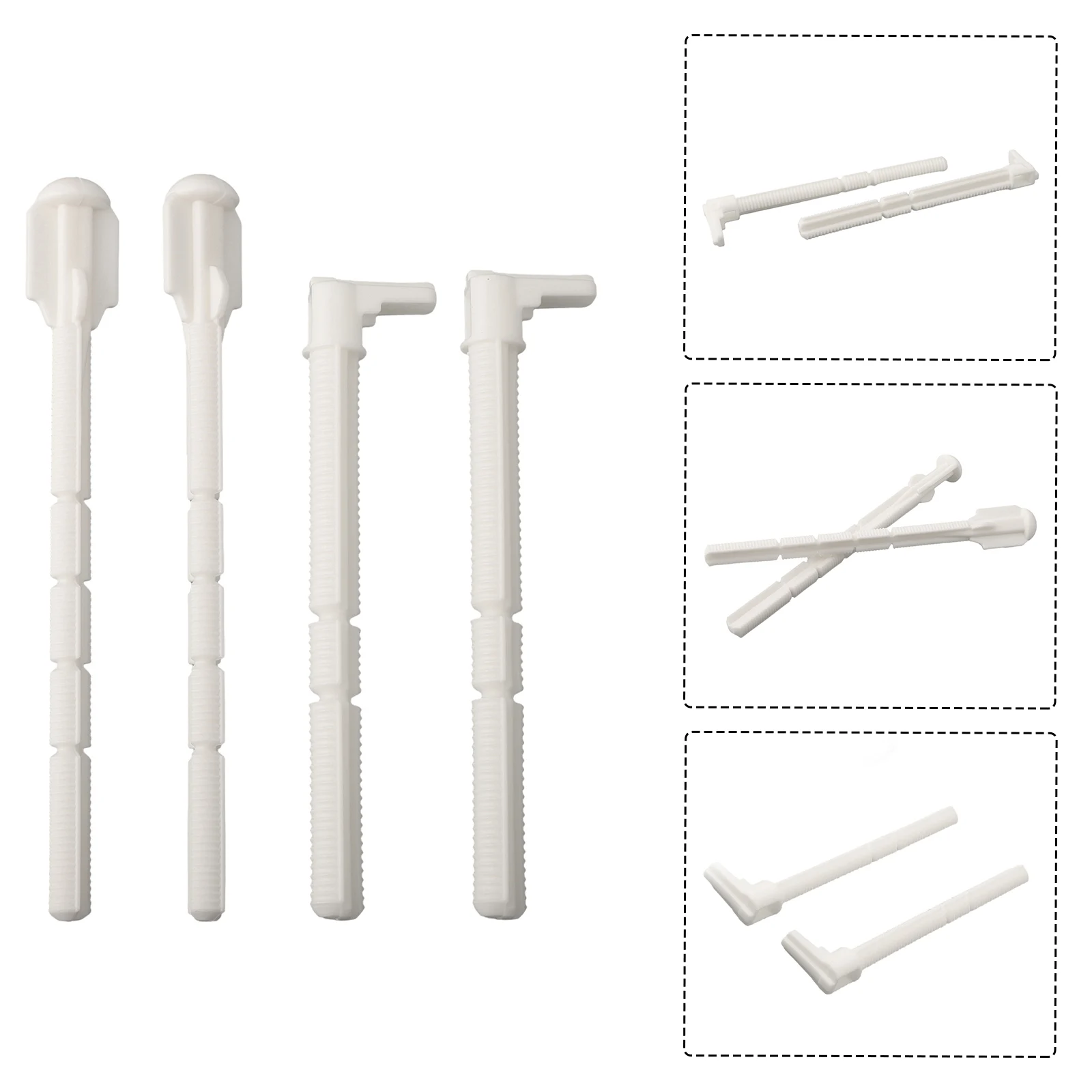 

Actuator Flush Rod Bar Push Rod Set Flush Rod Set Fasten Parts Bathroom Accessories Brand New Durable High Quality