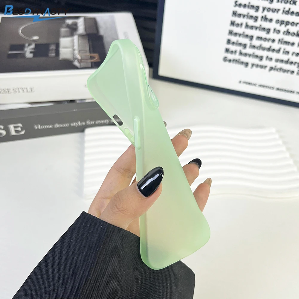 Ultra Thin Silicone Soft Case - Translucent Matte Candy Color Cover