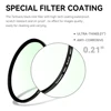 7artisans Black Mist Diffusion 1/2 1/4 1/8 Lens Filter 46mm-82mm Mist Dreamy Cinematic Effect for Vlog/Portrait Photography 4