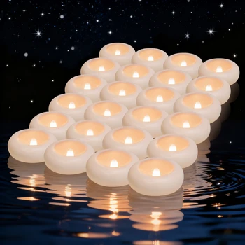 Floating LED Tealights 1