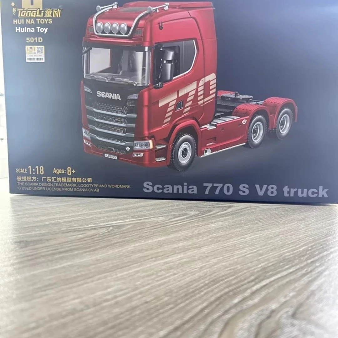 HuiNa RC Truck Scania Official Licensed 1/18 Scale 770S Alloy