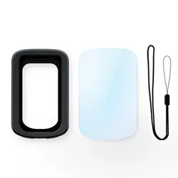 Silicone Bicycle Computer Protective Cover - Colorful Protective Case (Black)