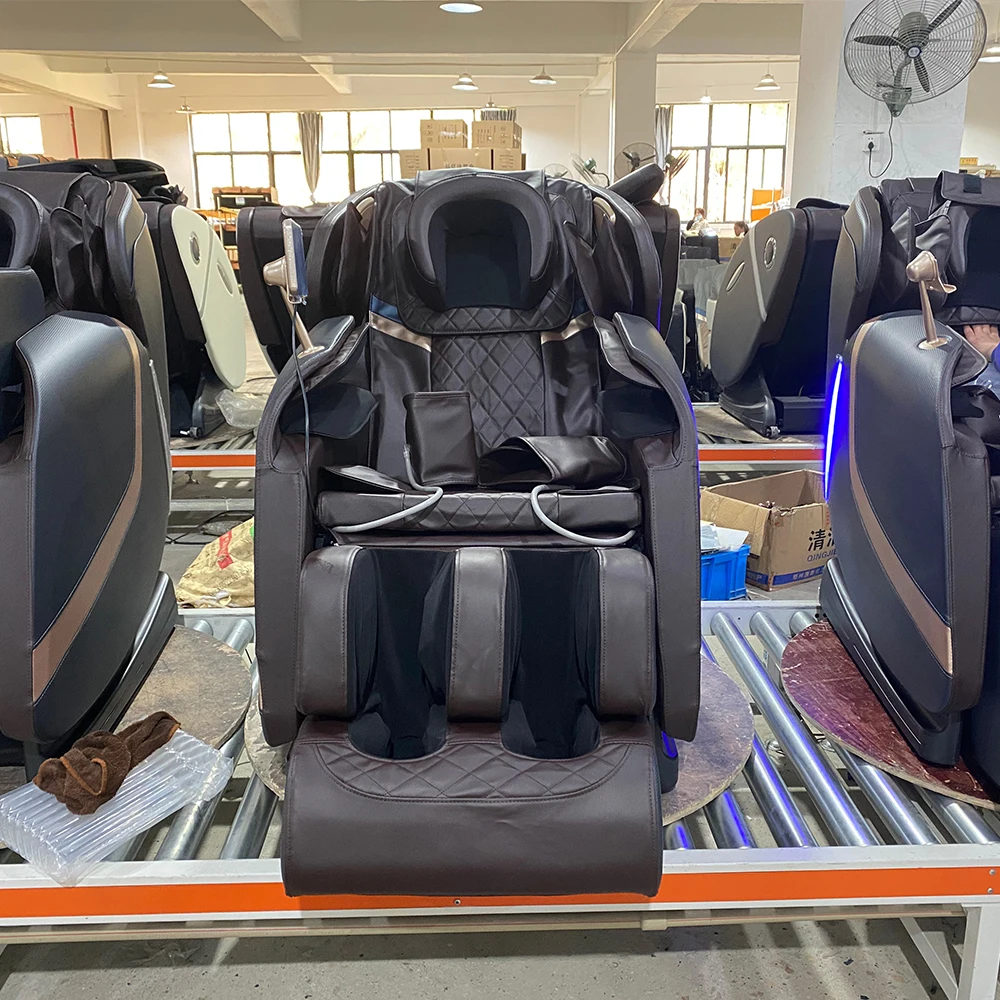 2023 massage chair 4D SL track zero gravity sofa shiatsu roller full body air pressure massage armchair 4d massage chair 2