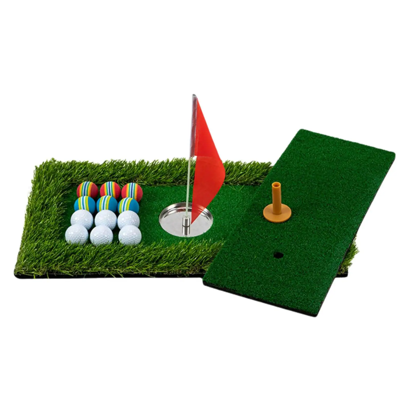 

Floating - Backyard Golf Game Putting Mat Training Turf Aids for Lake Swimming Pool Pond Outdoor Water Sports 60x30x4cm