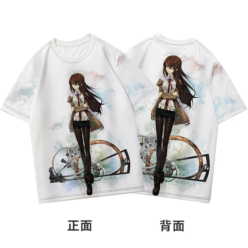 Steins Gate Kurisu T Shirt Long Sleeve T Shirt Steins Gate Wiki Anime Manga  Japan Cartoon Kirisu Makise Kurisu Creative - AliExpress