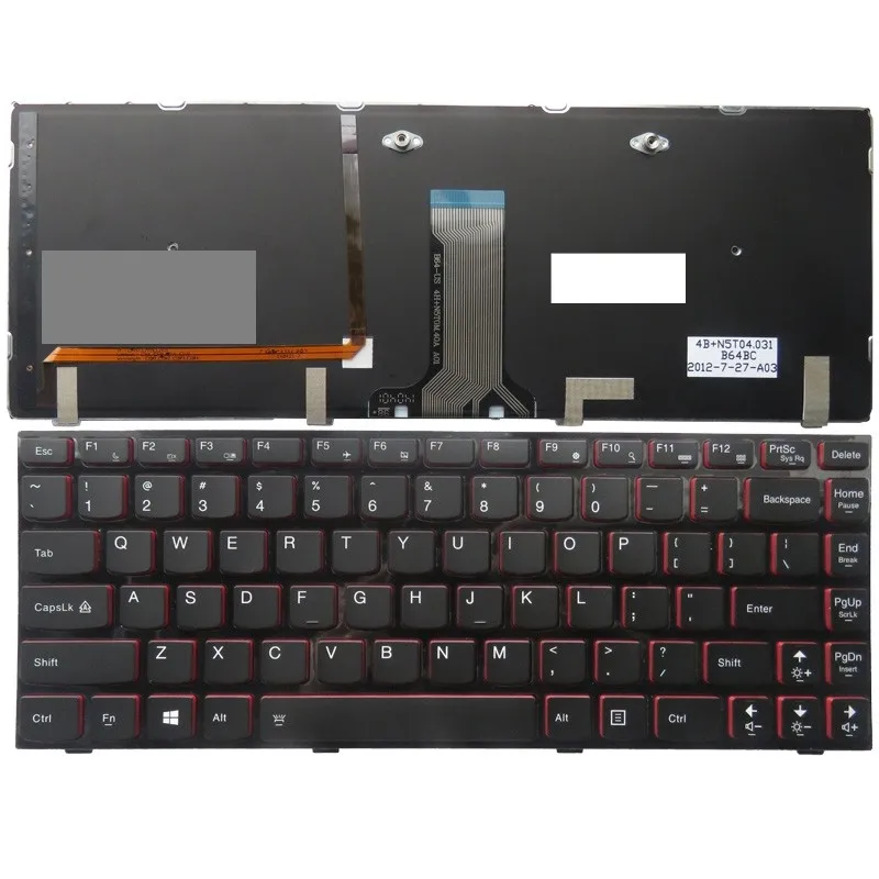 

US laptop keyboard New FOR LENOVO Y400 Y400P Y400N Y410 Y410P Y410N Y430 Y430P