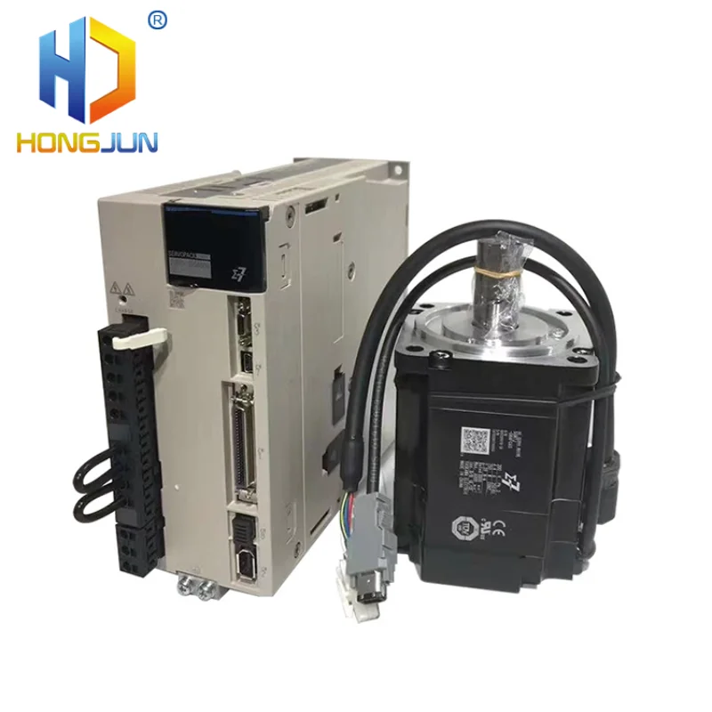 

Servo Motor & AC Servo Drive 200V 1.8KW 18.5A SGM7G-20AFC61+SGD7S-180A00A for Yaskawa