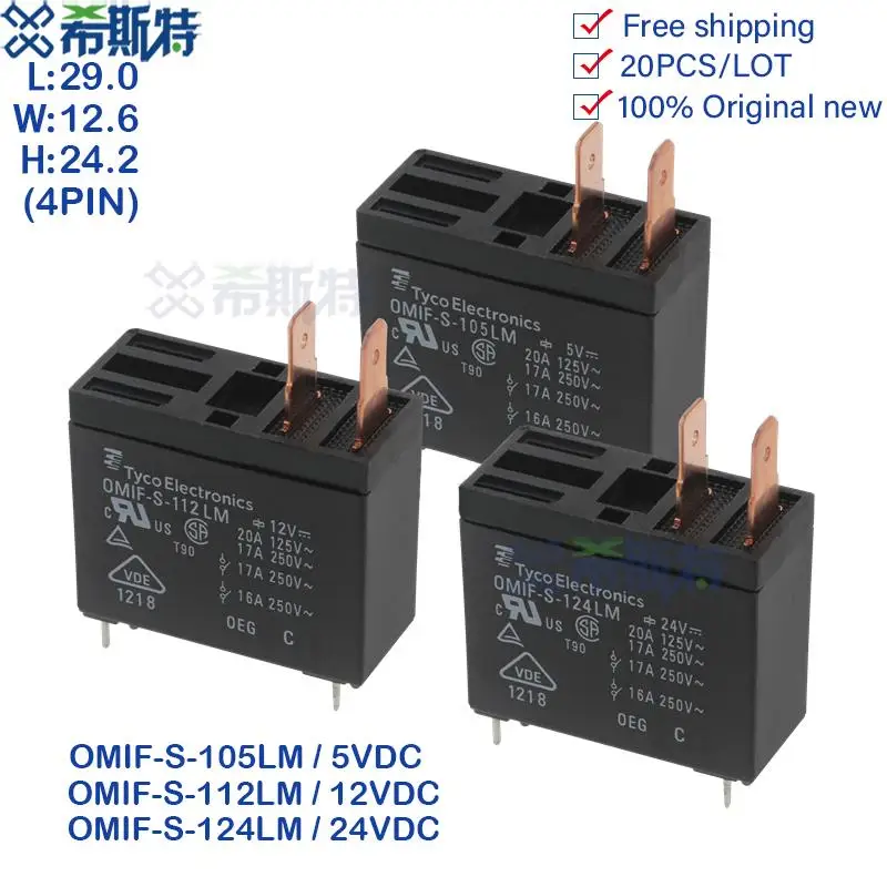 Rel-de-OMIF-S-112LM-de-12V-24VDC-17A-4-pines-para-aire-acondicionado ...