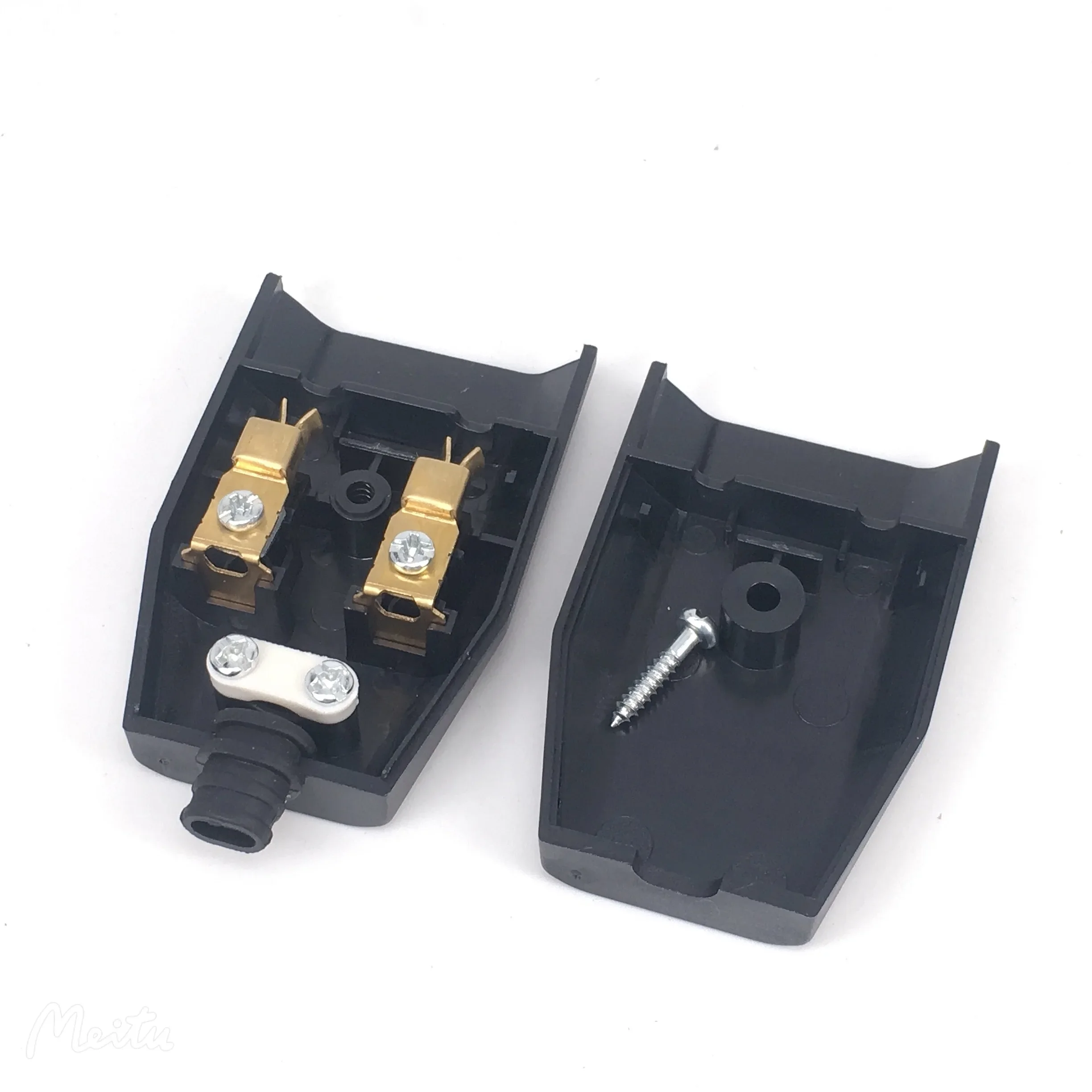 EU Russian Male Female Electronic AC Power Connector Plug Socket Power Cord Convertor Rewire Plug Adapter 2.5A plug adapter ac adapter power plug connector
