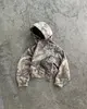 New High Street Hip Hop Oversized Camo Hoodies Y2K Retro Hoodie Men Printed Camouflage Pattern Pullover Sweatshirts Streetwear 1