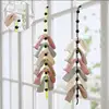 vanzlife socks hanging rope creative multi-function washing clothes basket net washing socks stockings drying socks rack 3