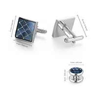 Cufflinks And Studs Set Shirt Studs And Cufflinks For Mens Classic French Shirt Cufflinks Wedding Gifts Men Accessories Tie Clip 6