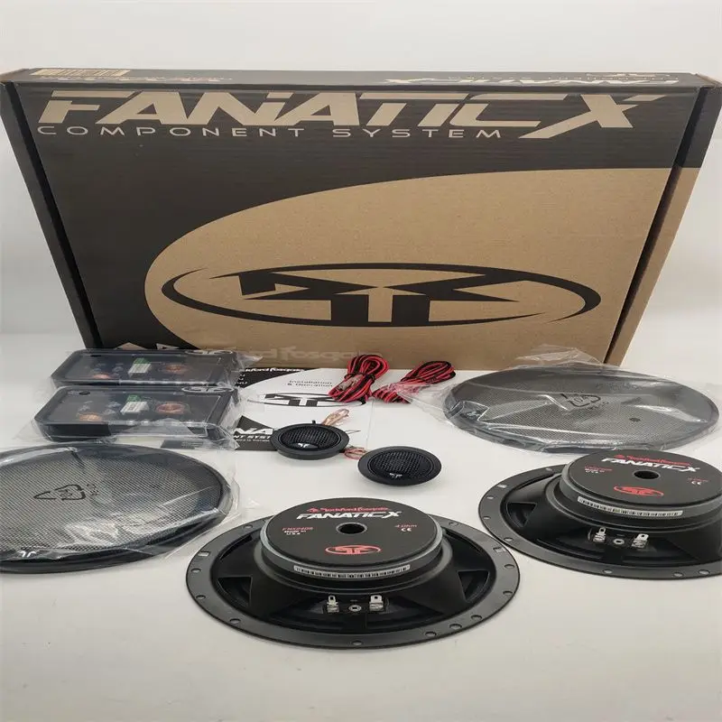1 Set Rockford Fosgate FNX 2614 140 Watts Max 6.5" 2-Way Car Audio FanaticX COMPONENT SYSTEM MADE IN U.S.A