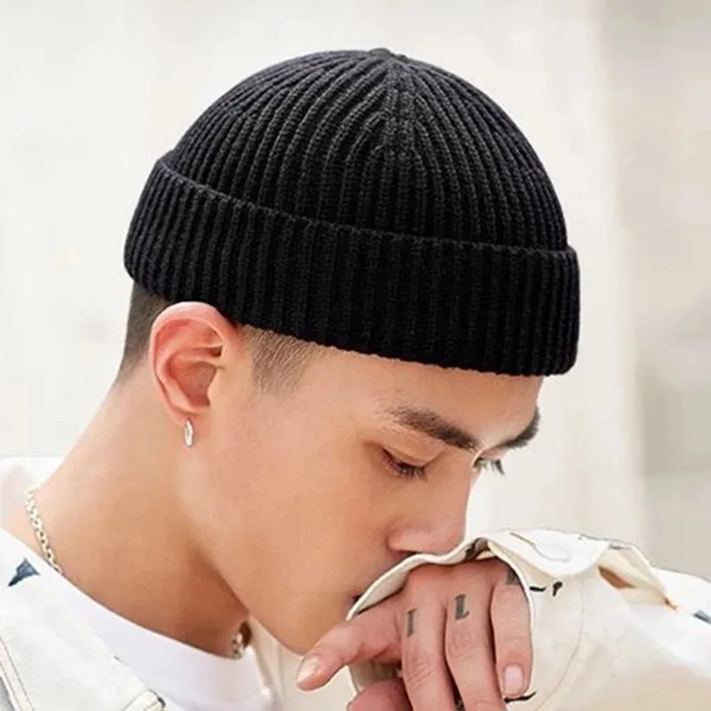 Knitted Hat for Men & Women Wool Fashion Simple Warm Autumn Winter Beanie Cap knitted hat,knitted cap,knitted beanie,cotton beanie,skullies beanies,fashion beanies,winter hat