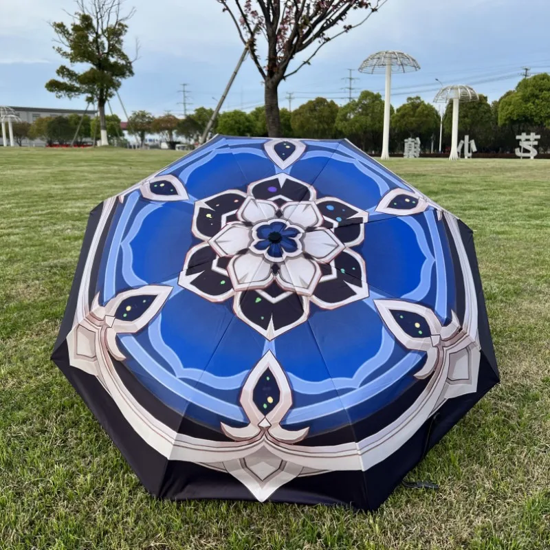 Genshin Impact Wanderer Umbrella Scaramouche Vinyl Portable Three