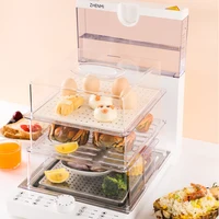18.8L Steamer Electric Steam Pot Cooking Steaming Food Dumplings Household Pan Warmer Multicooker Electronic Home Cooker Machine 1