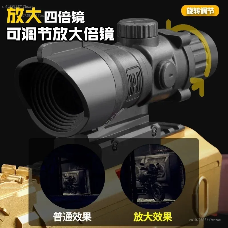Toy guns M416 shell ejection soft bullet gun AKM fireable rifle 98K sniper rifle simulation gun firearm model children's toy