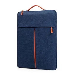 Sleek Shockproof Laptop Handbag - 13 - 15 Inch Business Sleeve - 13 - 14 inch (Dark Blue)